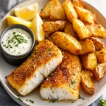 Baked Fish and Chips First Image First Image