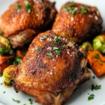 Smoked Turkey Thighs with Crispy Skin First Image First Image