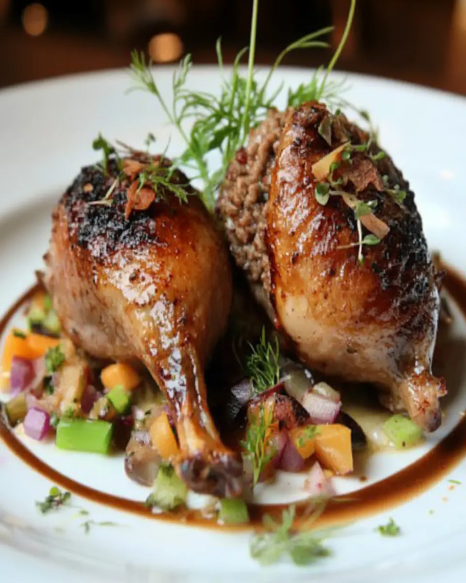 Quail Stuffed with Ground Beef First Image First Image