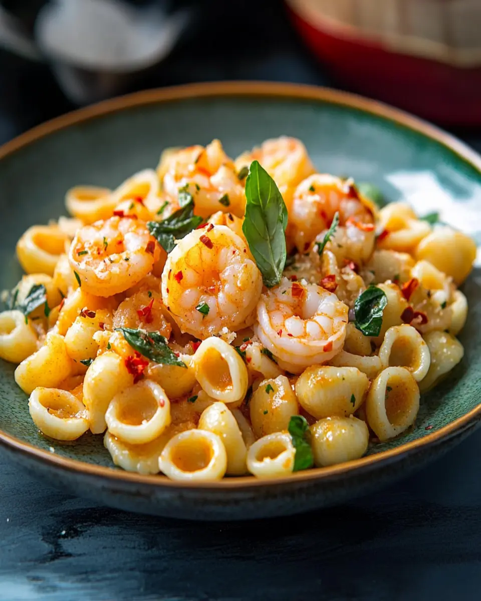 Spicy Shrimp Orecchiette First Image First Image