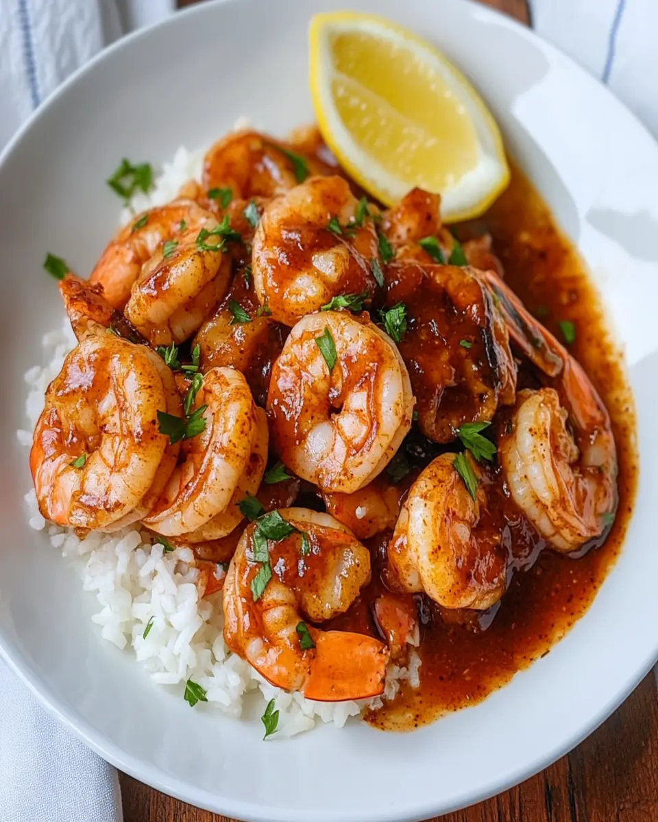 Romantic New Orleans BBQ Shrimp First Image First Image