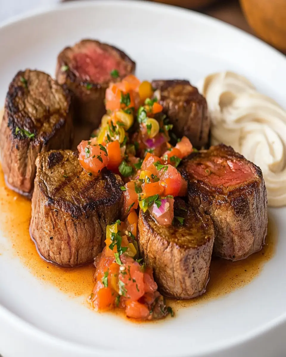 Beef Tenderloin Medallions with Whipped Tallow First Image First Image