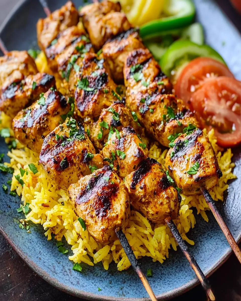 Persian Joojeh Kabab: Juicy Grilled Chicken Bliss at Home
