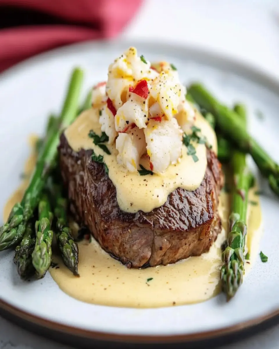 Keto Steak Oscar for Valentine's Day First Image First Image