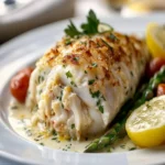 Luxurious Crab-Stuffed Flounder First Image First Image