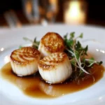 Intimate Dinner Sous Vide Scallops First Image First Image