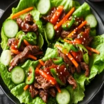 Korean Bulgogi Lettuce Wraps First Image First Image