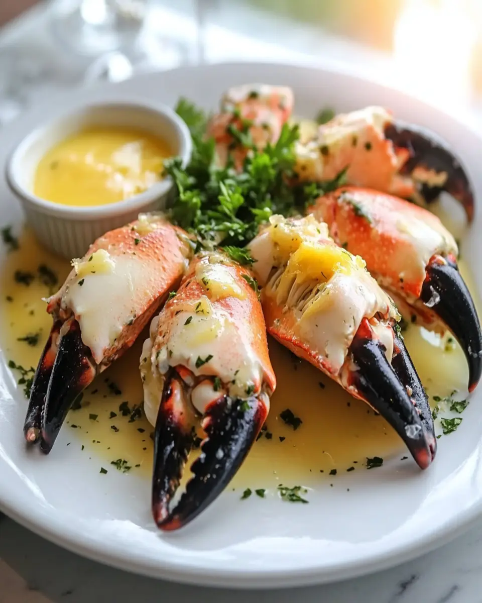 Romantic Stone Crab & Garlic Butter First Image First Image