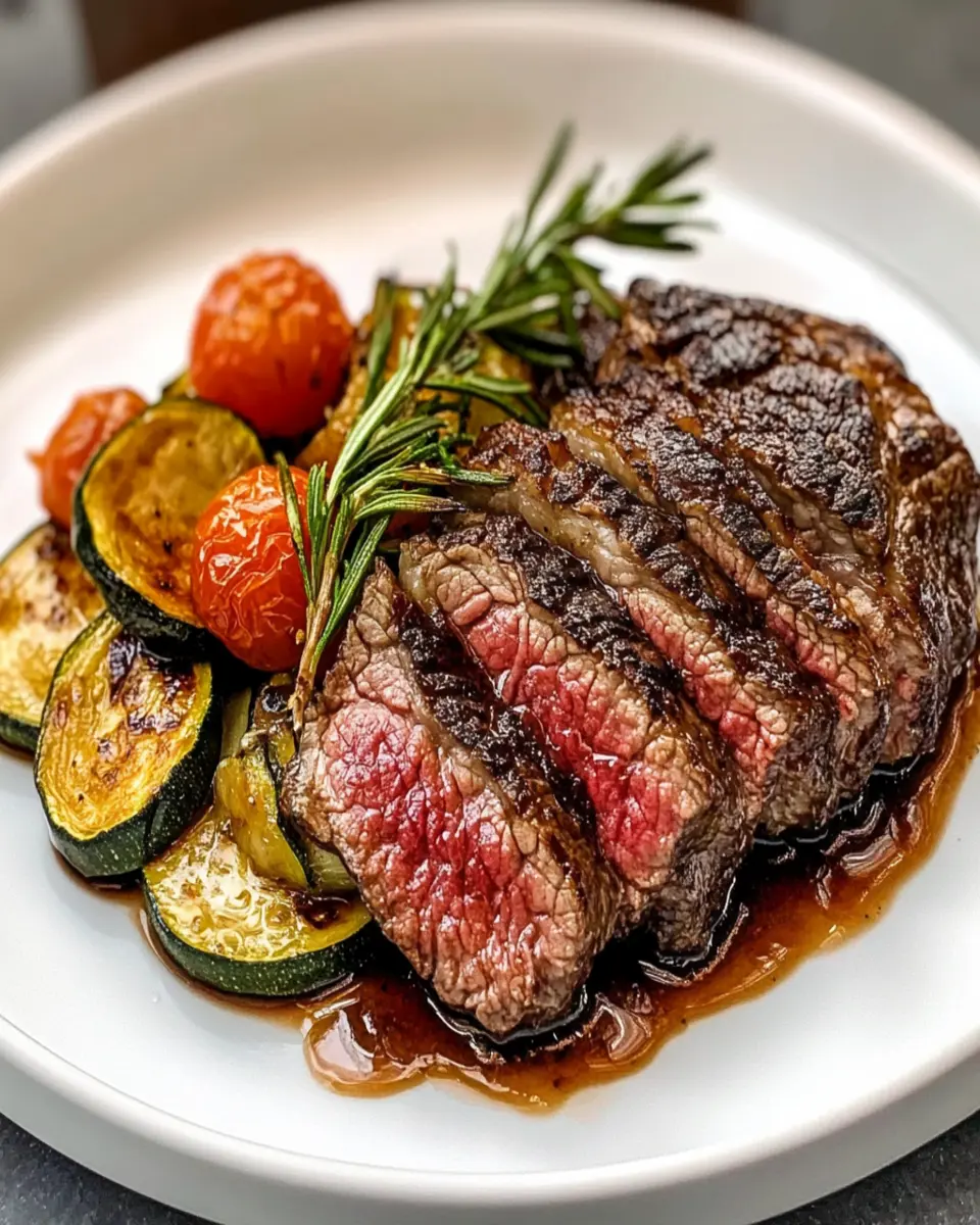 Butter-Seared Beef Skirt Steak First Image First Image