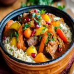 Moroccan Lamb Tagine with Cauliflower Couscous First Image First Image