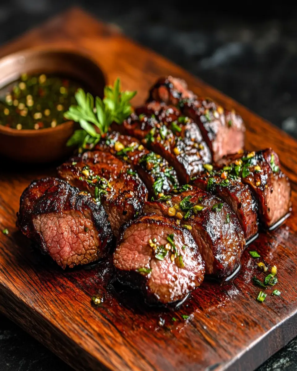 Smoked Beef Tongue Skewers: Juicy, Thin-Sliced Perfection