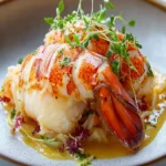 Butter-Poached Lobster Tails in Bone Marrow First Image First Image