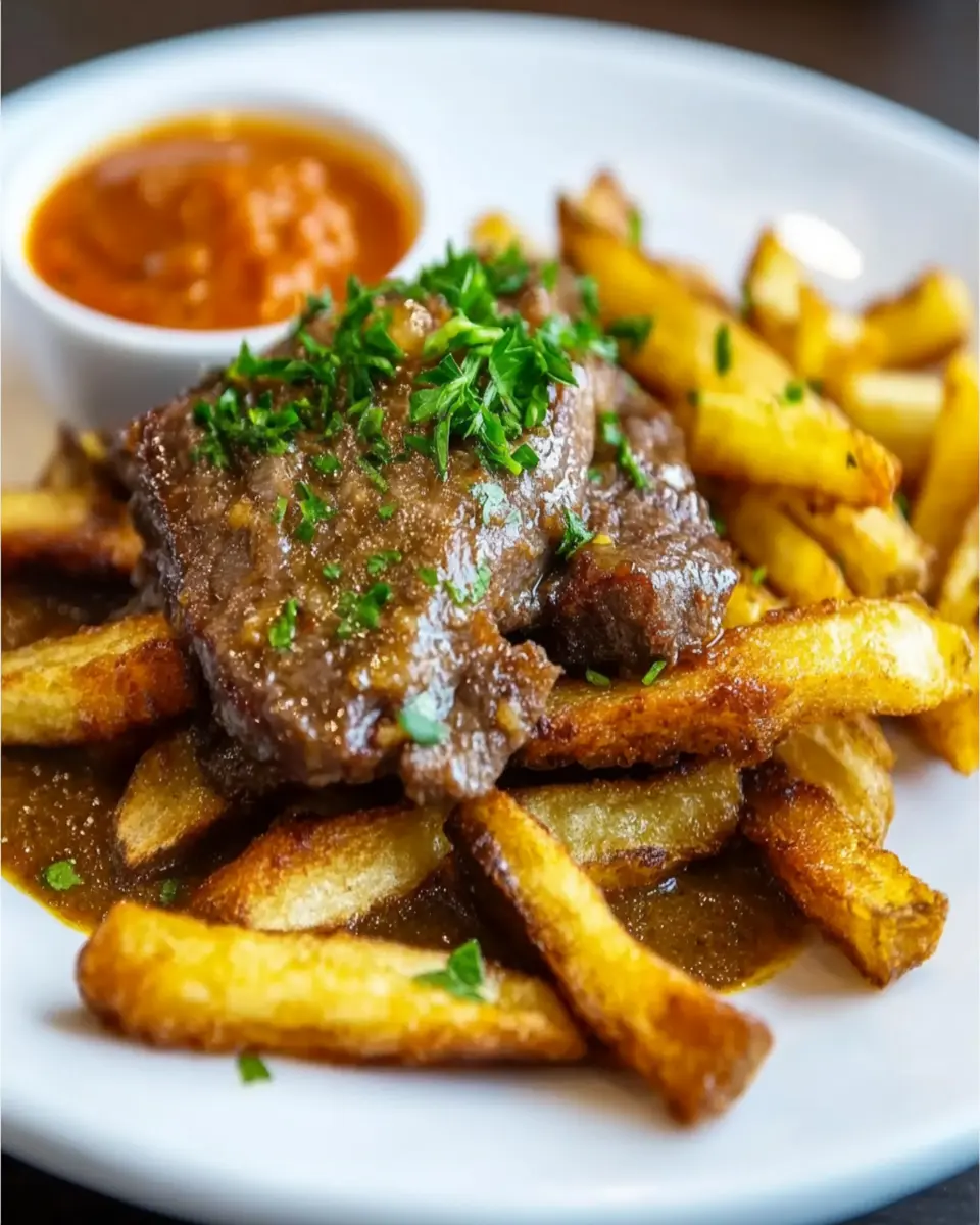 Sous Vide Beef Tongue Fries First Image First Image