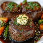 Eye Fillet Medallions with Herb Butter First Image First Image