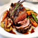 Lavender-Salted Lamb Loin First Image First Image