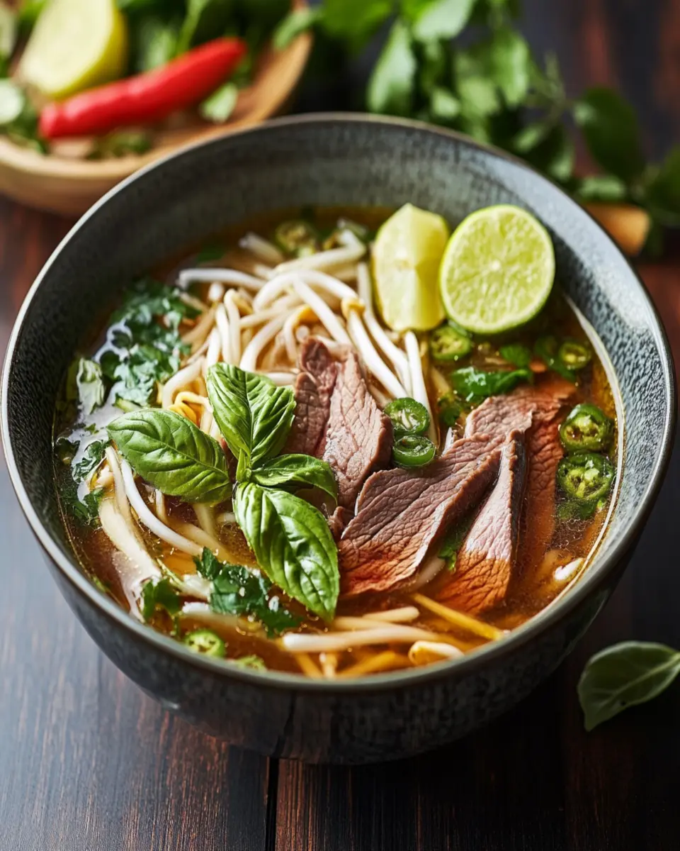 Pure Beef Pho: The Best Homemade Comfort You’ll Crave!