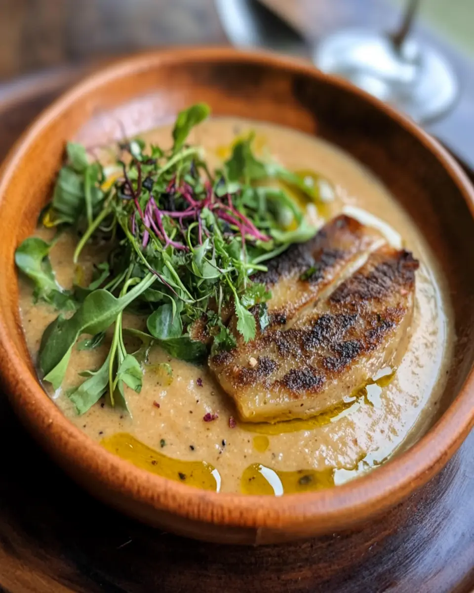 Charred Marrow Bisque: Indulgent Comfort in Every Spoonful