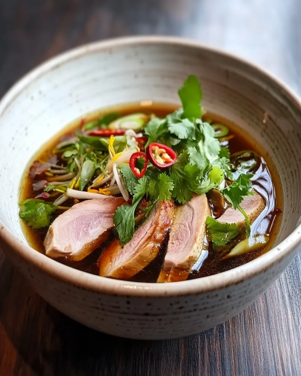 Smoked Duck Broth: The Best Cozy Comfort Food You’ll Love