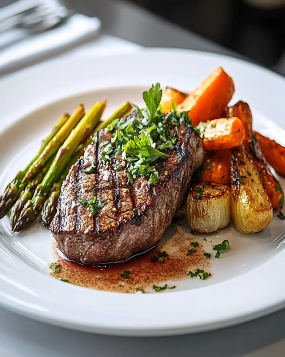 30-Minute Scotch Fillet: Juicy Garlic Butter Bliss at Home