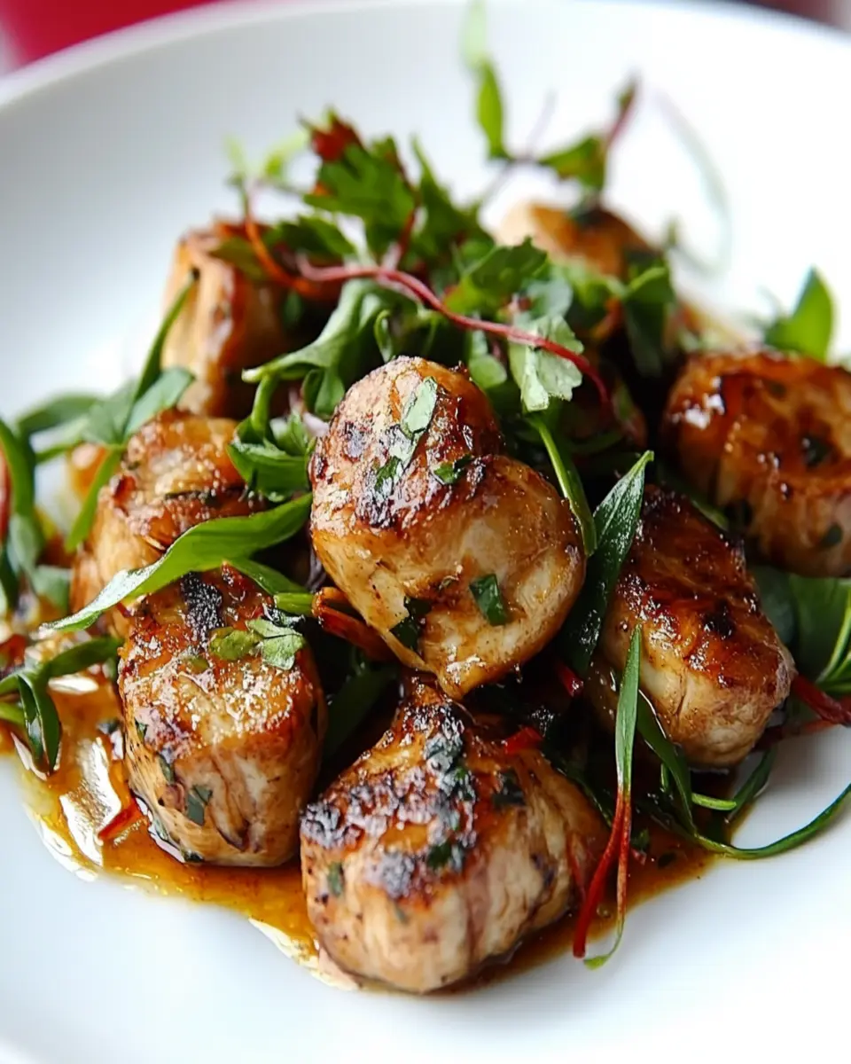 Burnt Orange & Sweetbread Sauté: Indulgent Flavor Adventure