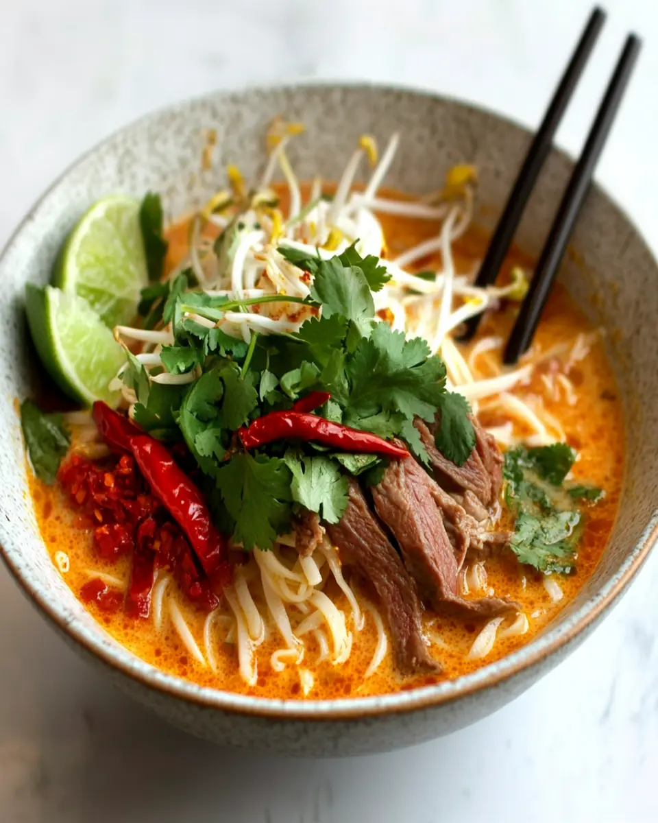 Beef Lung Laksa: The Best Comfort Bowl You’ll Ever Make
