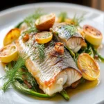 Fennel & Fat-Back Roasted Bass First Image First Image