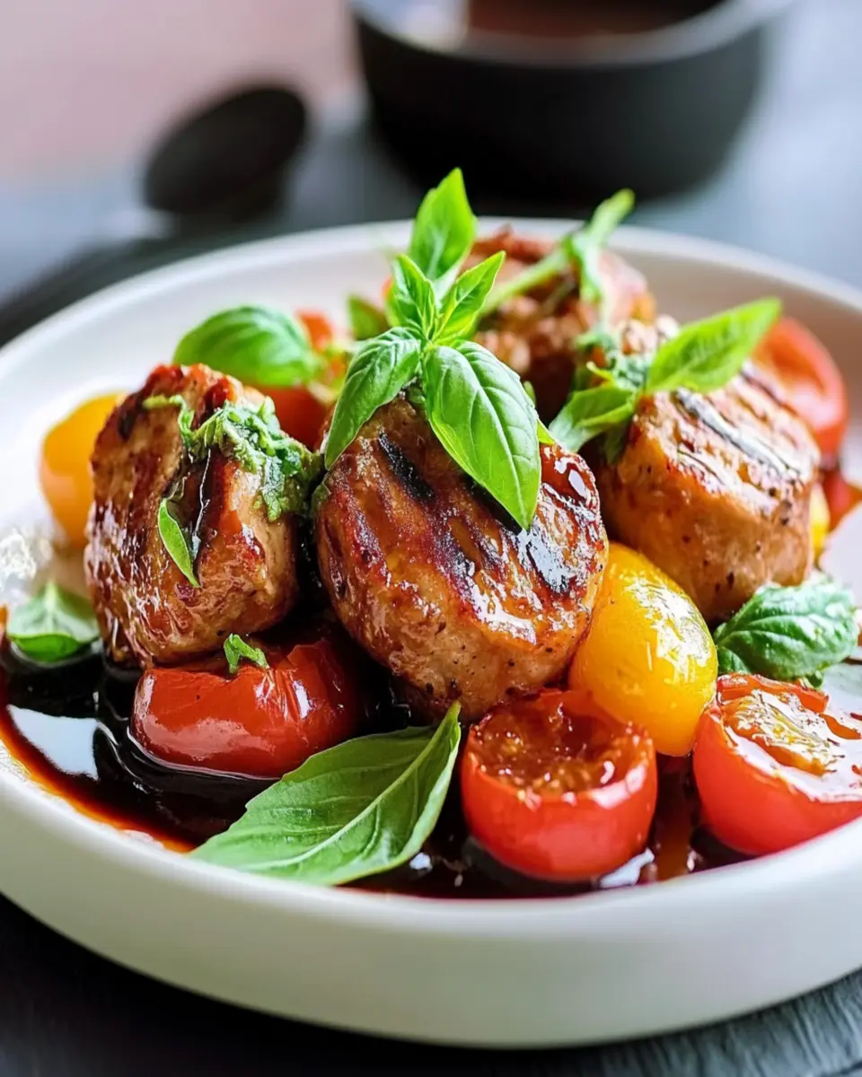 Basil Infused Lard Tomato Veal That Will Delight Your Tastebuds
