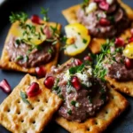 Pomegranate Liver Pâté Crisp First Image First Image