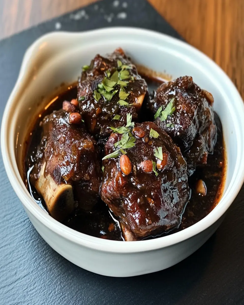 Star Anise Braised Oxtail Jam: Irresistibly Rich Comfort Food