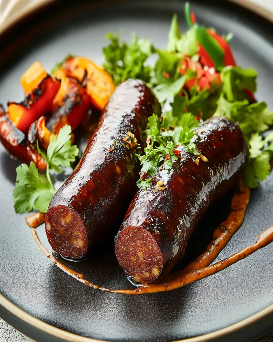 Cinnamon-Spiced Blood Sausage: A Bold Twist on Comfort Food