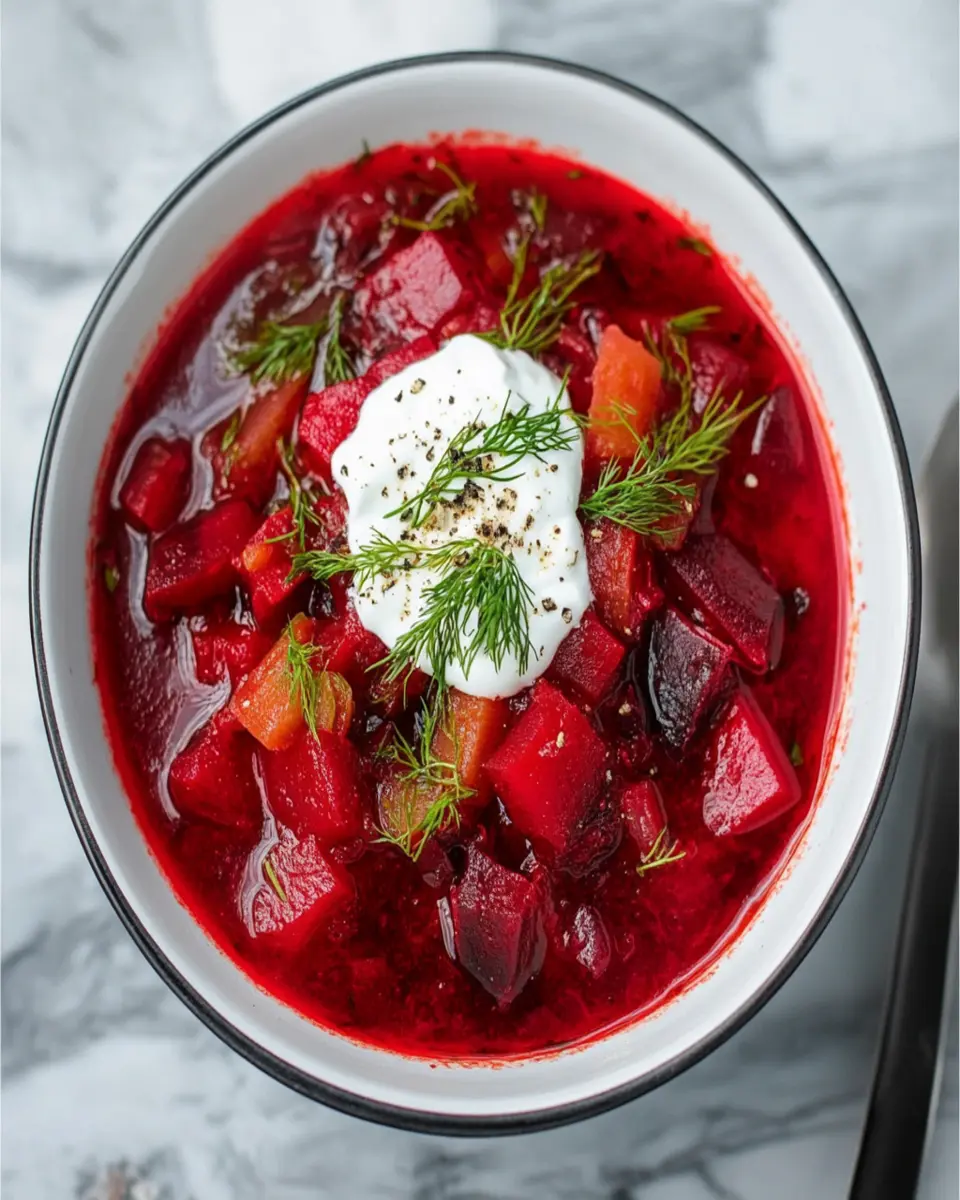 Lard Loaded Borscht: A Bold, Hearty Twist on Tradition