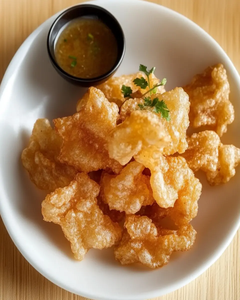 Tendon Chips (Pressure cooked, dehydrated, then flash-fried) First Image First Image