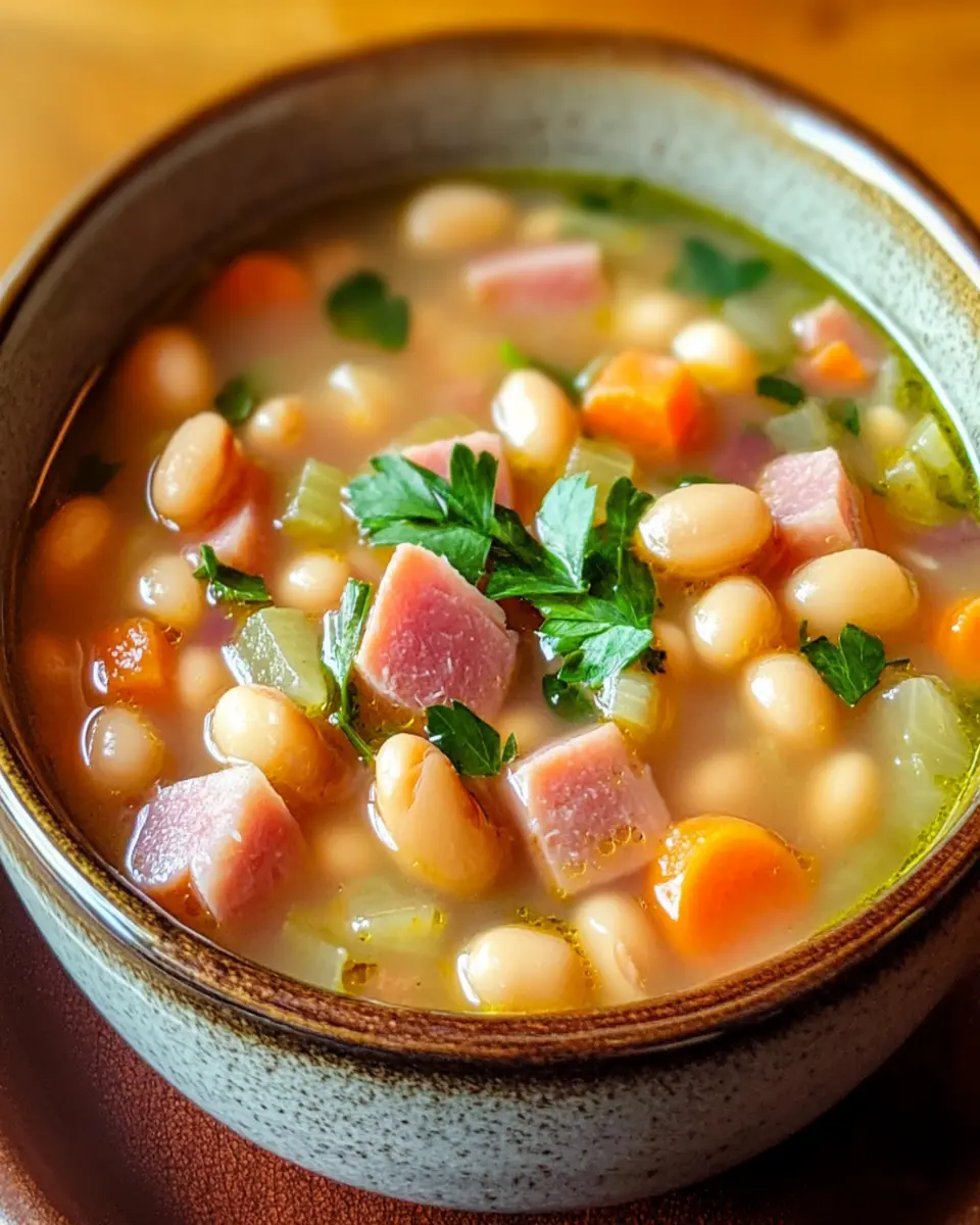 Easy Ham and Bean Soup: Comforting Flavor in Every Bite