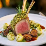 Pistachio-Encrusted Rack of Lamb First Image First Image