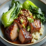 Miso-Glazed Pork Jowl & Bok Choy First Image First Image