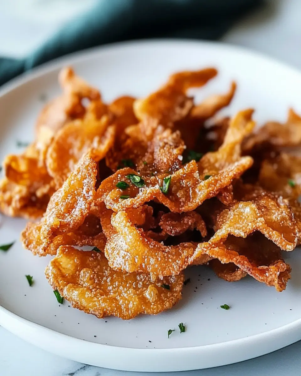 Crispy Chicken Skin Chips First Image First Image