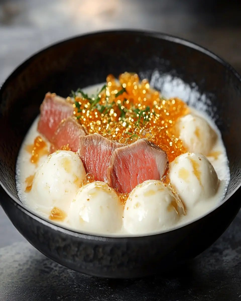 A5 Wagyu Fat Ice Cream: Indulge in Chilled Whipped Bliss
