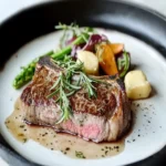 Porterhouse Steak with Rosemary Thyme Butter First Image First Image