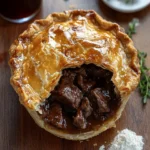 Homemade Steak and Guinness Pie First Image First Image