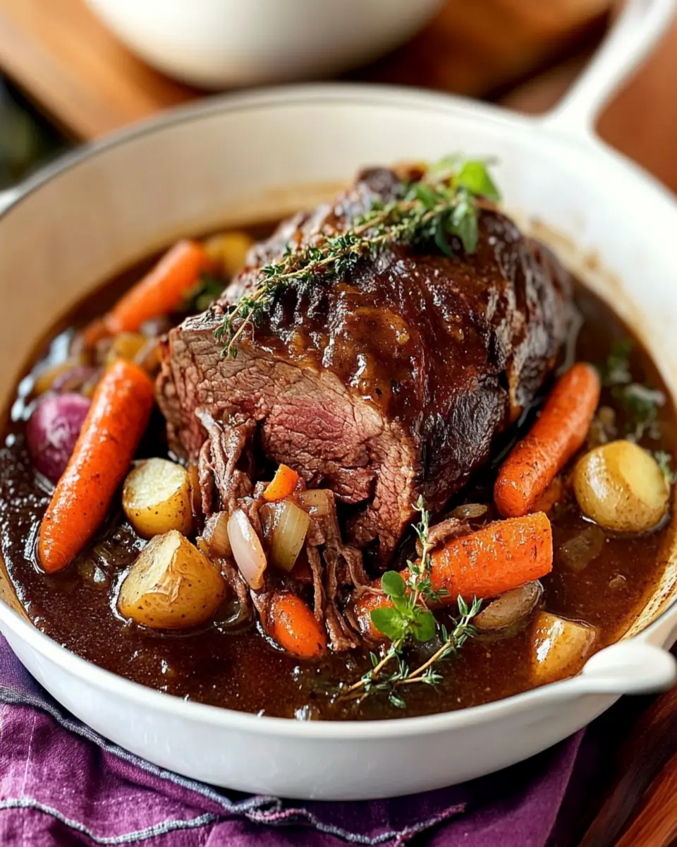 Rich Guinness Braised Beef Roast: An Indulgent Family Feast
