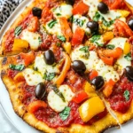 Air Fryer Flatbread Pizza First Image First Image