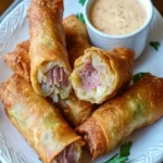 Crispy Reuben Egg Rolls First Image First Image