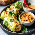 Thai-Inspired Keto Chicken Cabbage Rolls First Image First Image