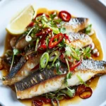 Ginger Onion Fried Sea Bass First Image First Image