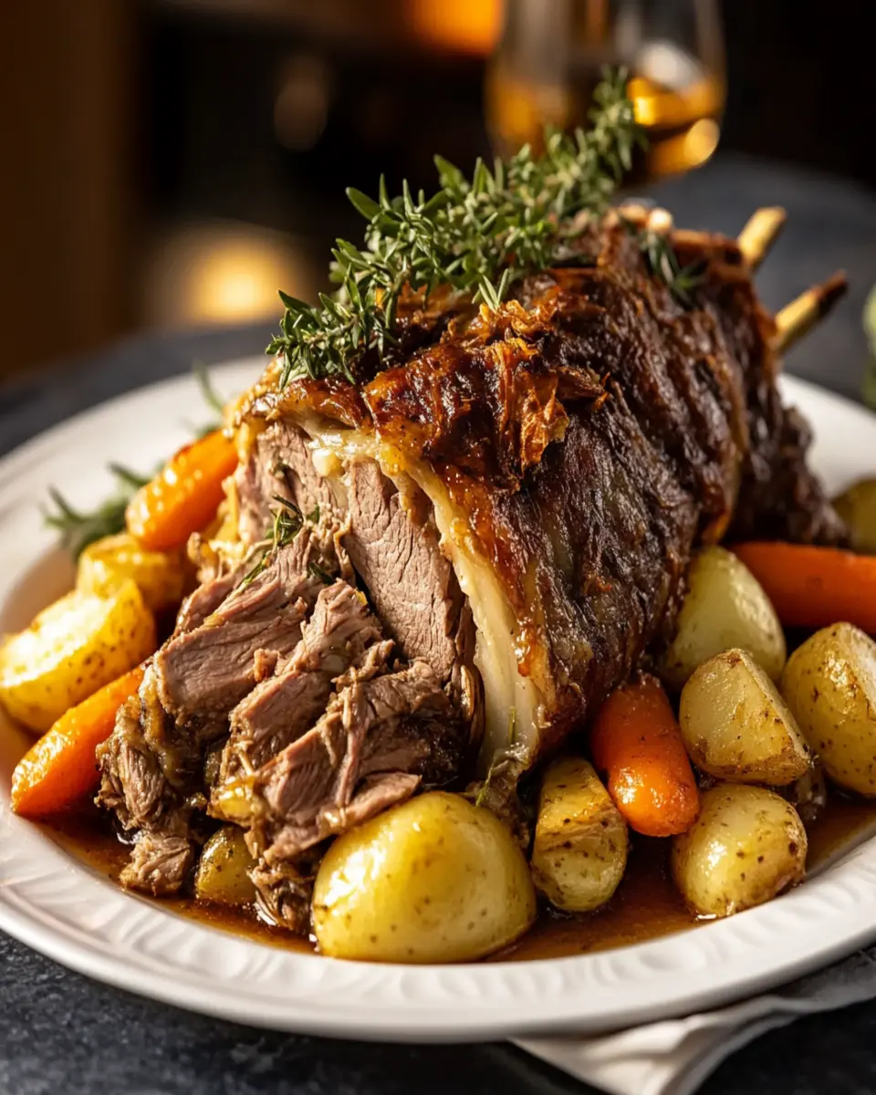 The Seven-Hour Leg of Goat: Juicy Perfection at Home