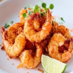 Coconut-Fried Shrimp & Bacon Dust First Image First Image