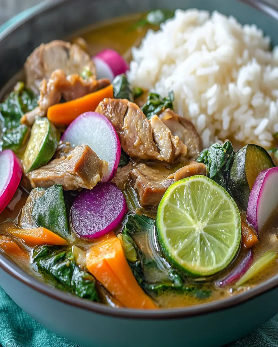 Classic Filipino Sinigang Recipe: Bold, Tangy Comfort in a Bowl