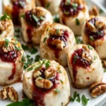 Keto Chicken Rollups With Cranberry Pecan Filling First Image First Image