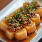 Savory Braised Winter Melon with Ground Chicken Recipe First Image First Image