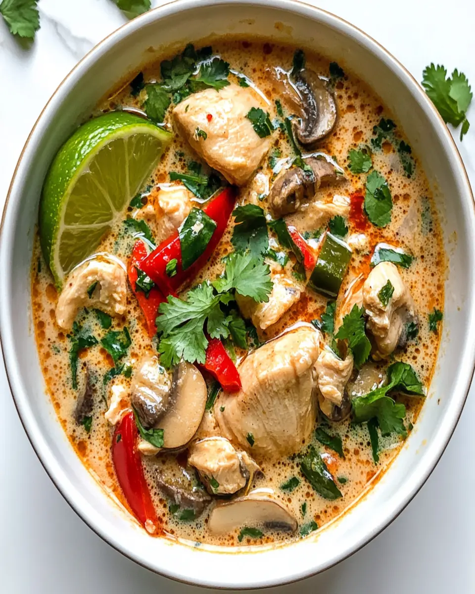 Keto Tom Kha Gai: A Creamy, Guilt-Free Thai Delight